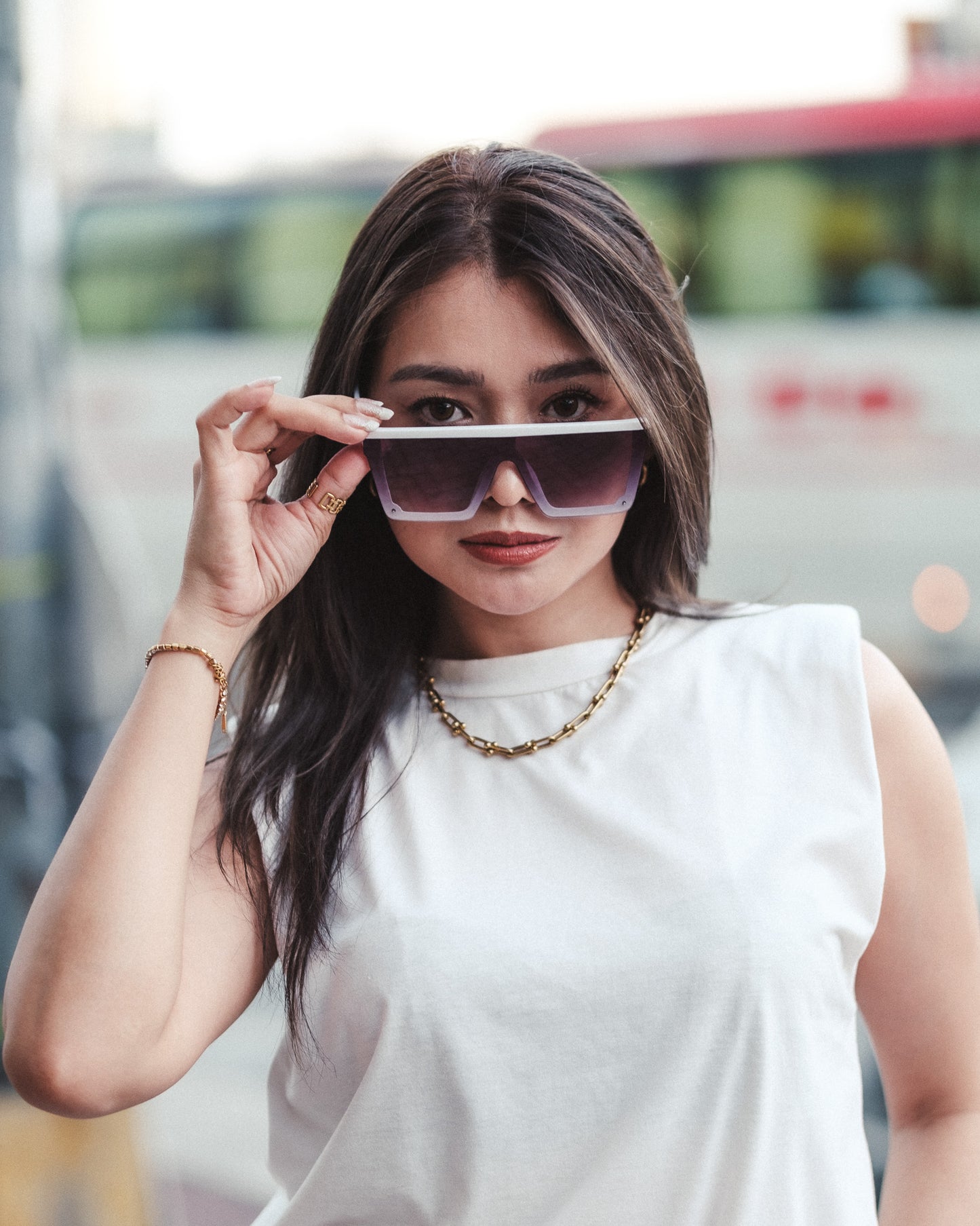 Luca Eyewear in White