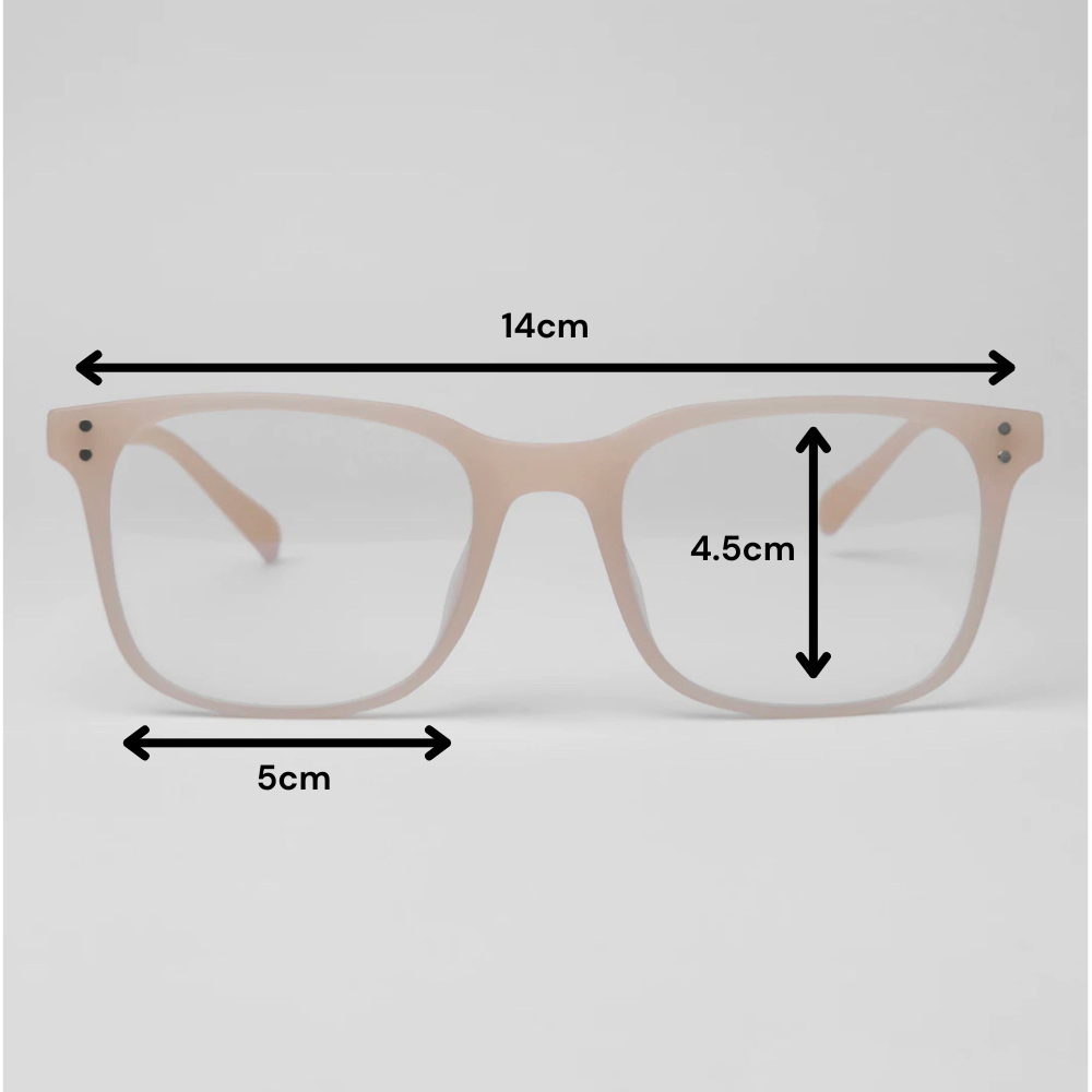 Jules Eyewear in Pastel Pink