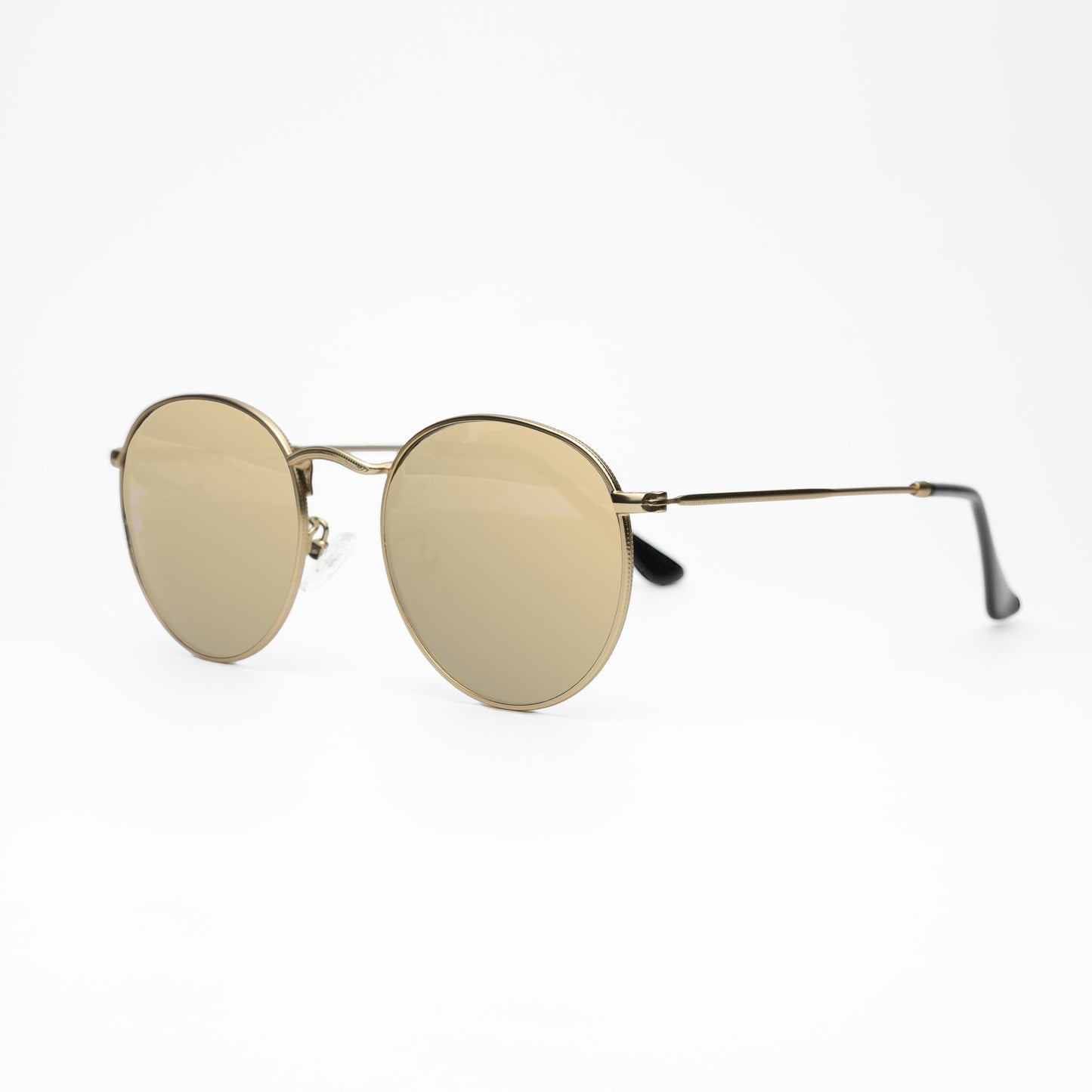 Basilio Eyewear in Gold Mirror