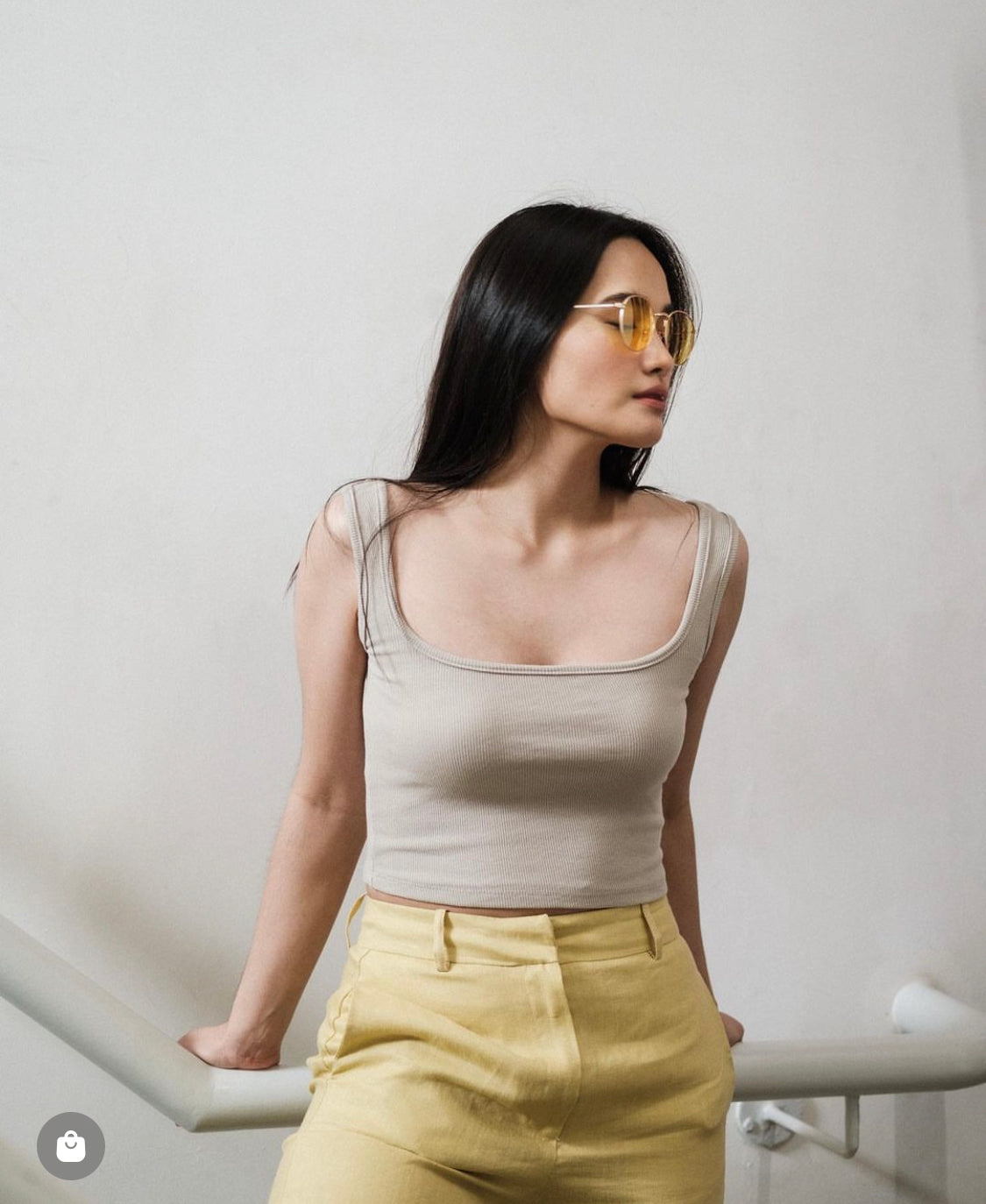 Basilio Eyewear in Lemon